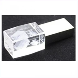 Skleněný flash disk pro 3D gravírování laserem Skleněný flash disk pro 3D gravírování laserem