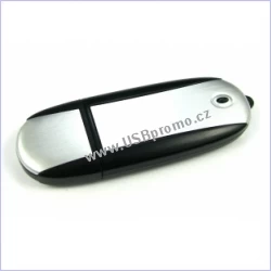 Flash disk hliník + plast černý Flash disk hliník + plast černý