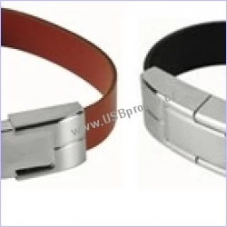 USB flash disk - kožený náramek