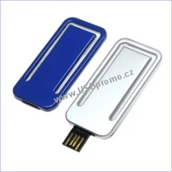 Fleška ve tvaru sponky.